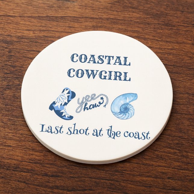 blue coastal cowgirl coaster (Creator Uploaded)