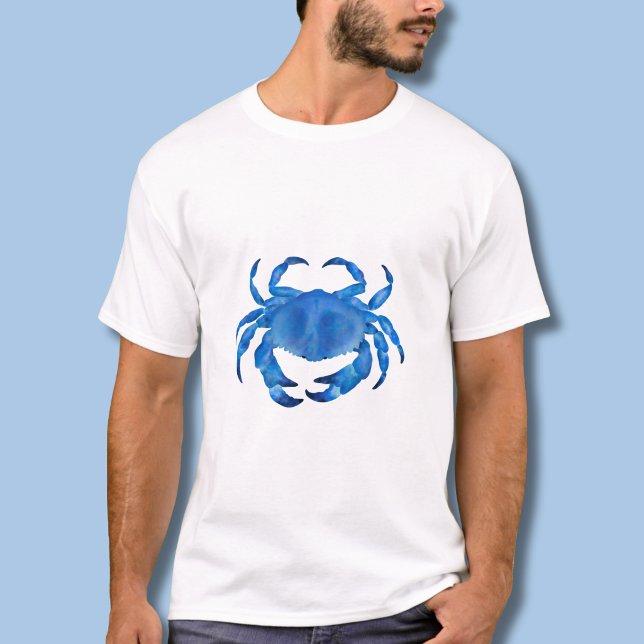 Blue coastal crab T-Shirt (Blue crab t-shirt)