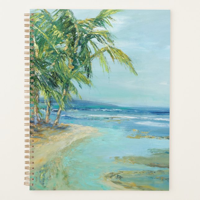 Blue Coastal Lagoon Planner (Front)