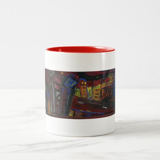 Blue Coats Two-Tone Coffee Mug (Center)