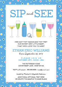 sip and see invitations