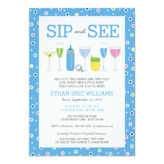 Sip & See Invitations 1