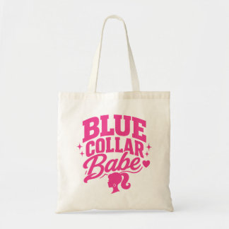 Blue Collar Babe Barbie Tote Bag