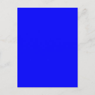 Blue Color Customized Designer Postcard