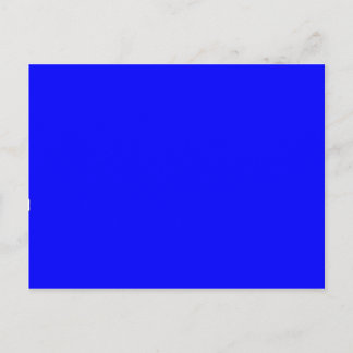 Blue Color Customized Designer Postcard