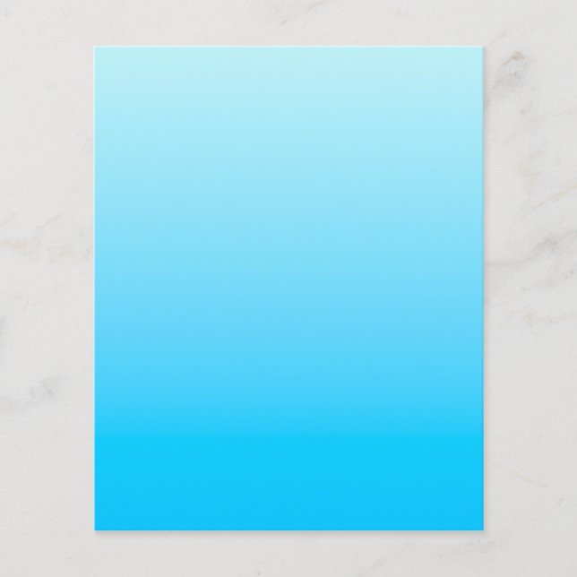 Blue color gradient background (Front)