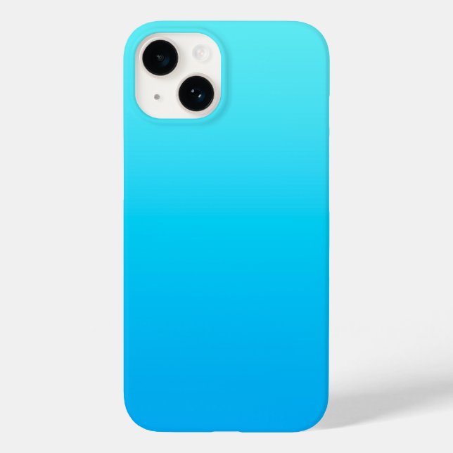 Blue color gradient Case-Mate iPhone case (Back)