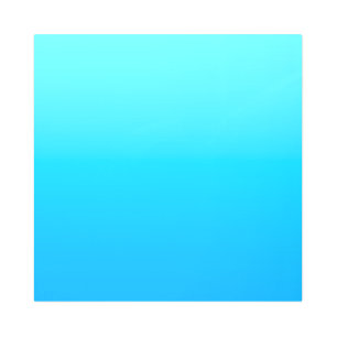 Blue color gradient metal print