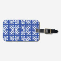 Blue color patterned