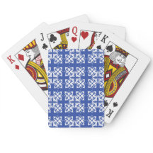 Blue color patterned 