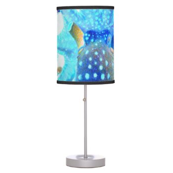Blue Colorful Octopus Table Lamp by EveyArtStore at Zazzle