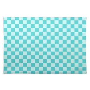 Blue Combination Classic Checkerboard by STaylor Cloth Placemat