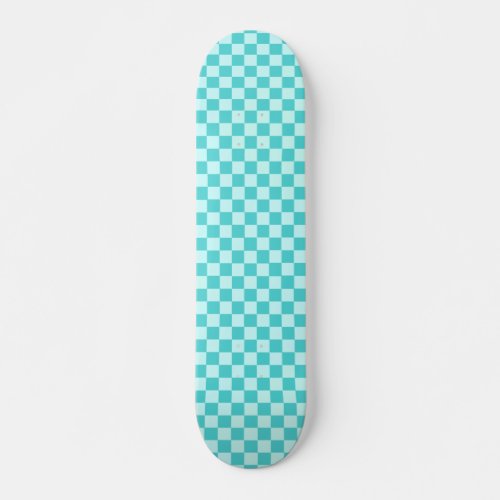 Blue Combination Classic Checkerboard by STaylor Skateboard Deck