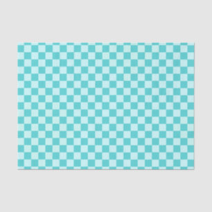 Blue Combination Classic Checkerboard by STaylor Tissue Paper