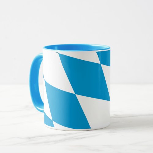 Blue Combo Mug with flag of Bavaria