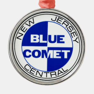 Blue Comet Drumhead Ornament