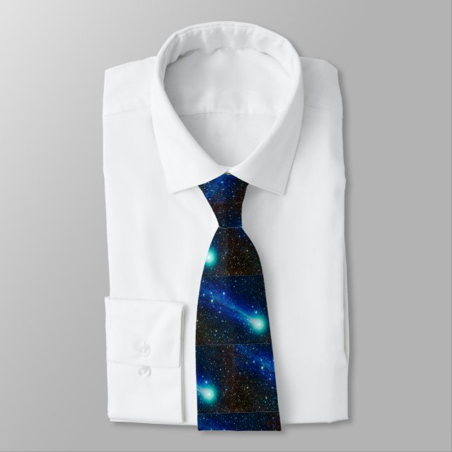 Blue Comet Tie (Tied)