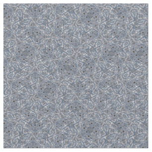 Blue complex mandala style print pattern design fabric