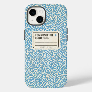 Blue Composition Notebook Case-Mate iPhone Case