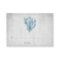 Blue Conch Shell Wedding Place Cards