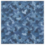Blue Confetti Abstract  Fabric