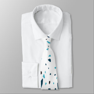 Blue Confetti Neck Tie