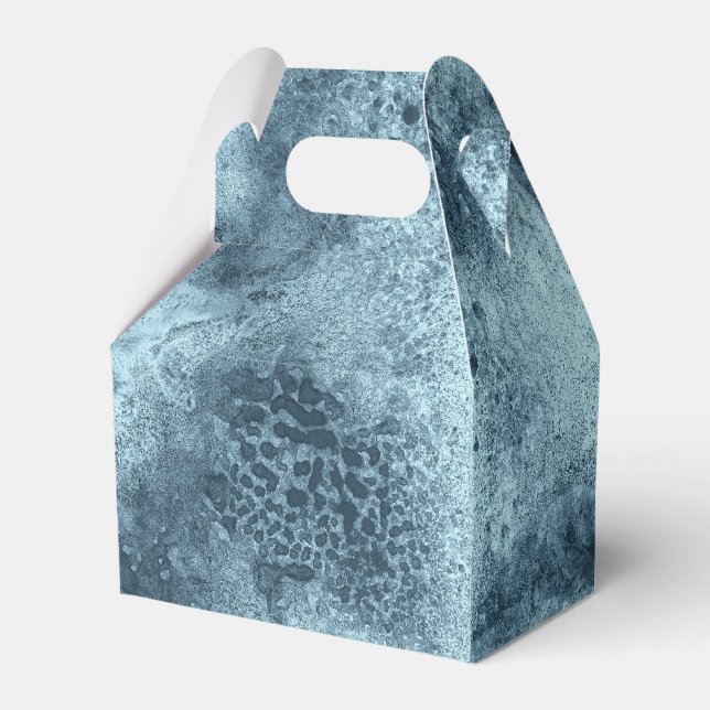 Blue Coral Favor Boxes (Front Side)