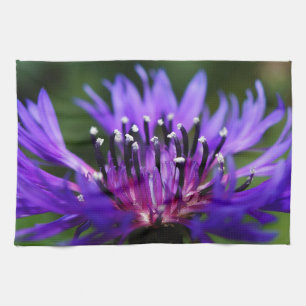 Blue Cornflower Flower Blossoms Peace Love Destiny Towel