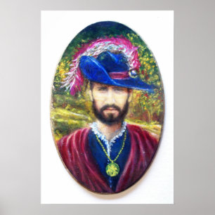 Blue Corsair of Tuscany Poster