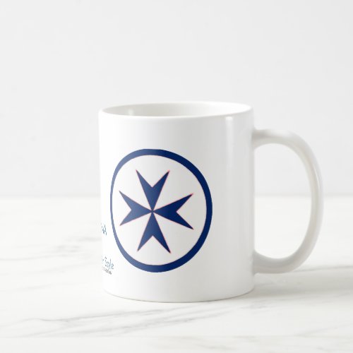 Blue Corsair Style Coffee Mug