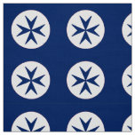 BLUE CORSAIR STYLE octagon cross Fabric