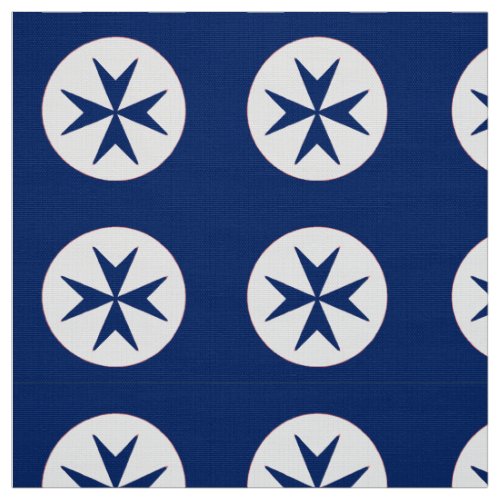 BLUE CORSAIR STYLE octagon cross Fabric