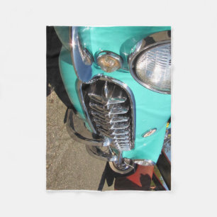 Blue Corvette Fleece Blanket