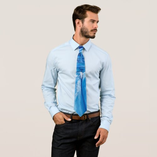 Blue Cosmo Neck Tie