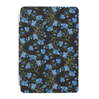 Blue Cosmos Flowers iPad Mini Cover