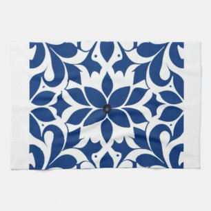 Blue Cottage Dish Towel