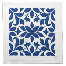 Blue Cottage Napkins