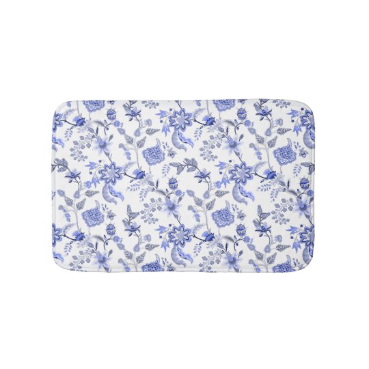 Blue Country Bath Mat | Zazzle.com