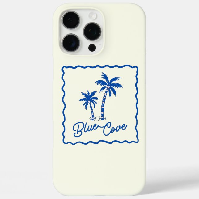 Blue Cove Case-Mate iPhone Case (Back)