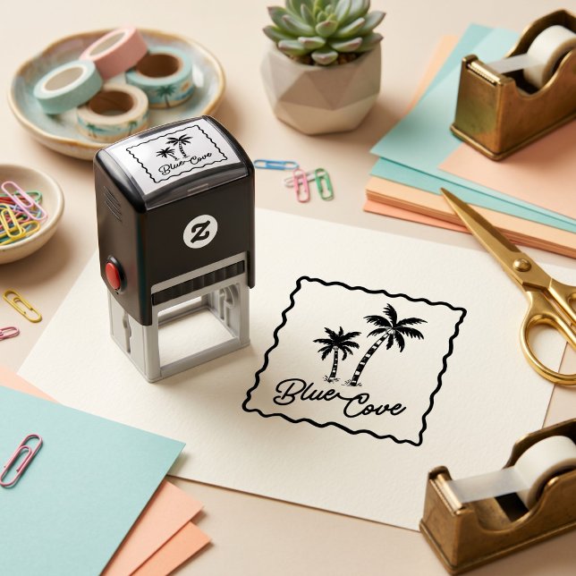 Blue Cove Self-inking Stamp (Creator Uploaded)