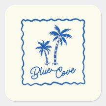 Blue Cove Sticker