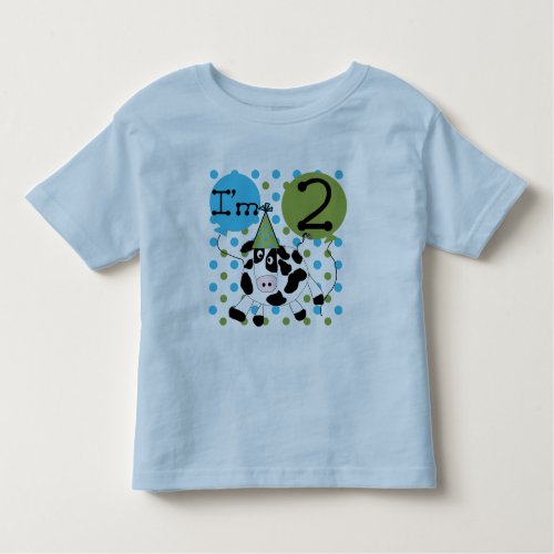 Blue Cow 2nd Birthday Tshirts and Gifts
