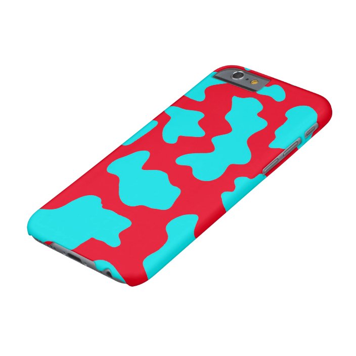 wallpapers Blue Cow Print Case zazzle