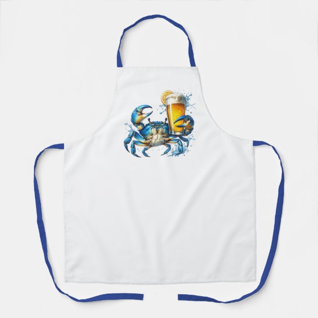 Blue Crab Apron (Front)