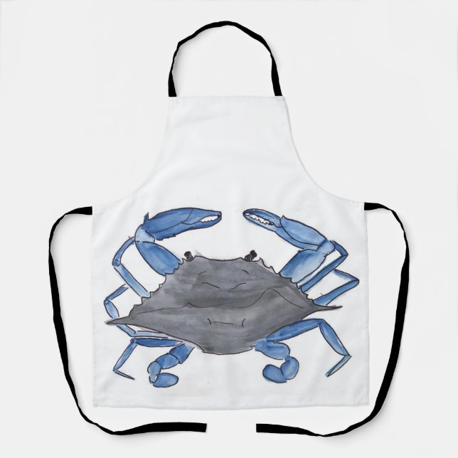 Blue Crab  Apron (Front)