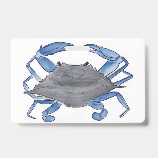 Blue Crab  Badge (Front)