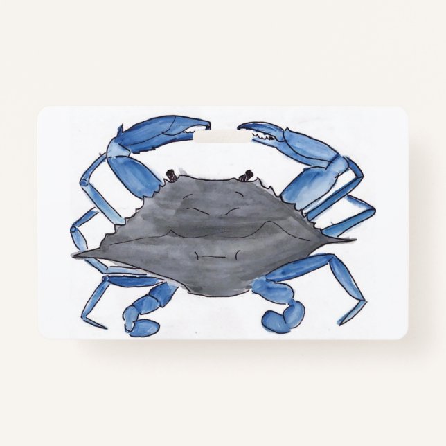 Blue Crab  Badge (Front)