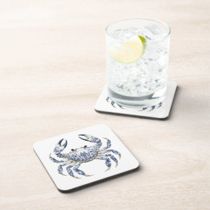 Blue Crab Beverage Coaster