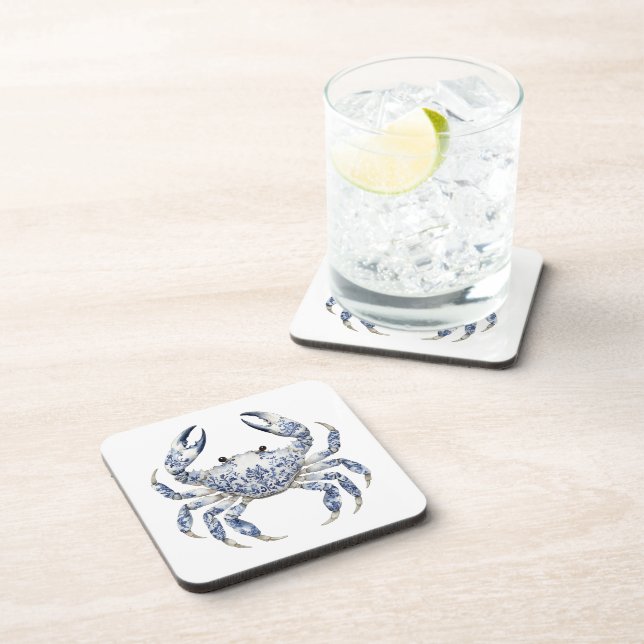 Blue Crab  Beverage Coaster (Right Side)