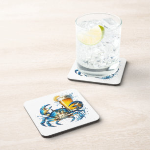 Blue Crab Beverage Coaster